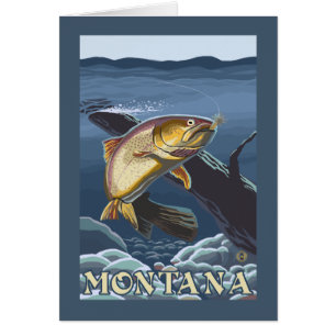 Section de la pêche à la truite - Montana