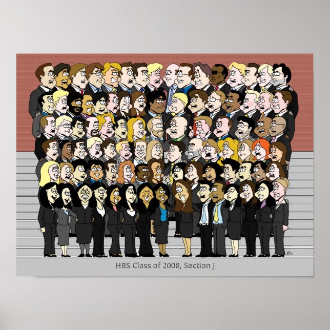 Section J Comic Poster 16" x 12" (Devant)
