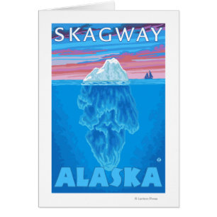 Section transversale d'iceberg - Skagway, Alaska