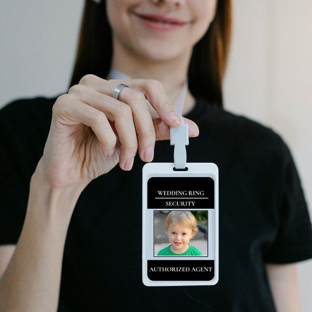 Sécurité de bague de mariage moderne - badge de po (Créateur téléchargé)