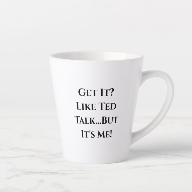 Sed Talk Tagline Mug (Droite)