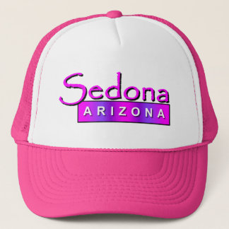 Sedona Arizona dans le casquette rose