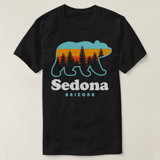Sedona Arizona Ours Sunset Trees Pullover (Design devant)