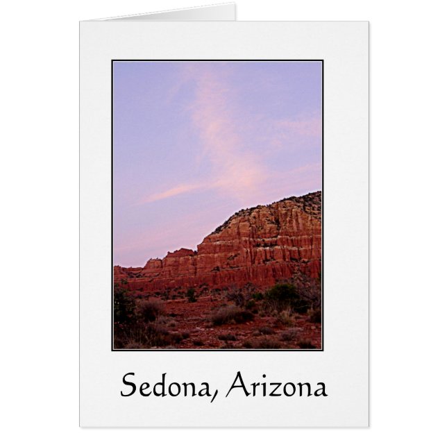 Sedona Arizona red rocks (Devant)