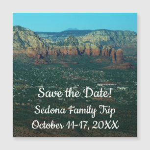 Sedona et Coffee Pot Rock vus d'en haut
