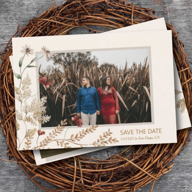 Sedona Garden Flat Enregistrer La Carte Date (Créateur téléchargé)