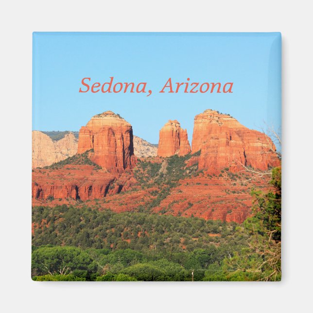 Sedona Red Rocks, Arizona Magnet (Devant)