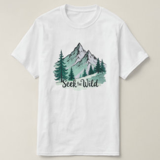 Seek the Wild" Vintage T-Shirt |