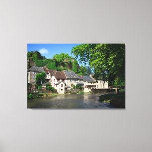 Segur-le-Château dans la copie de toile de la