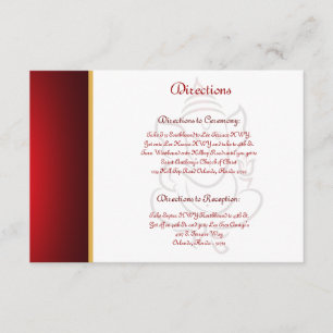 seigneur de carte de 3,5 x 5 directions