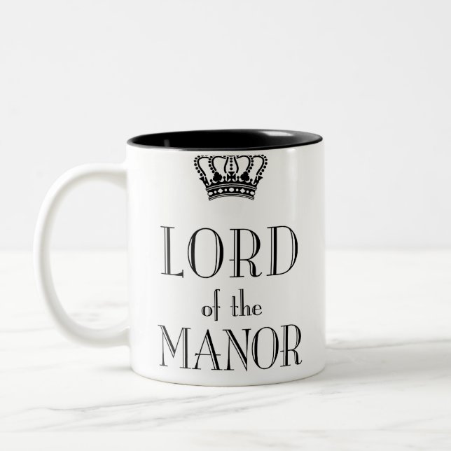 Seigneur du Manor mug (Gauche)
