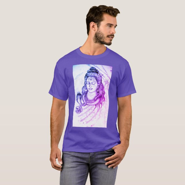 Seigneur Shiva/Siva T-Shirt (Devant entier)
