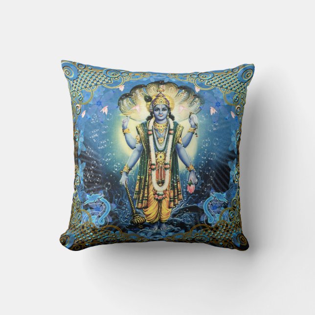 Seigneur Vishnu - coussin (Recto)