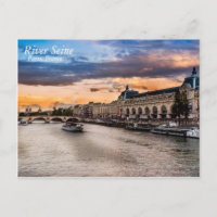 Seine, Paris Carte postale