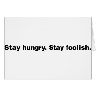 Séjour affamé. Séjour insensé