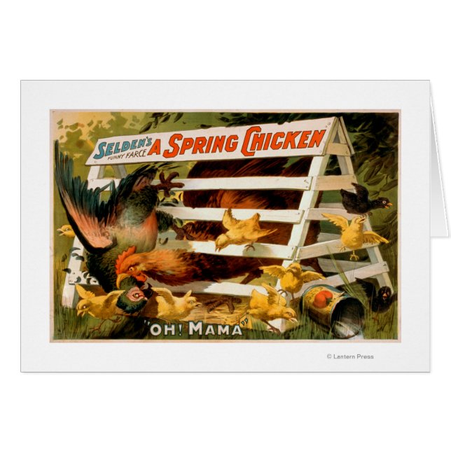 Selden's Funny Farce, A Spring Chicken Play 2 (Devant horizontal)