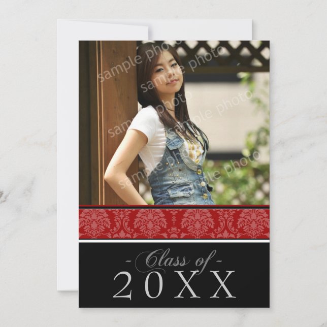 Sélectionnez VOTRE faire-part d'obtention du (Devant)