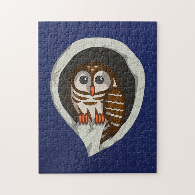 Selene le Puzzle de la Chouette (Vertical)