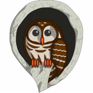 Selene the Owl Photo Sculpture