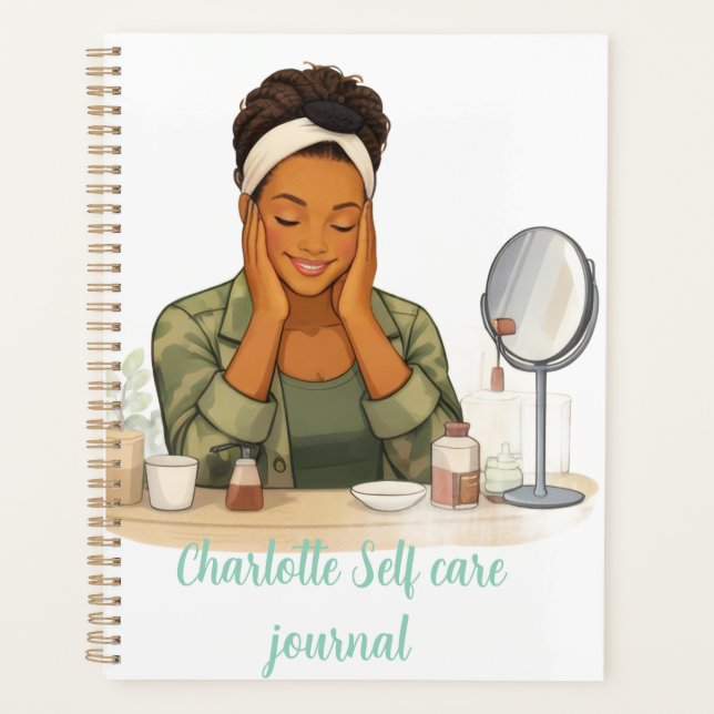 Self care journal  (Devant)