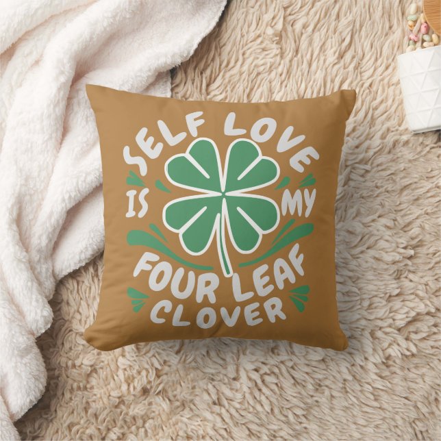Self Love Four Leaf Clover Jeu Oreiller (Couverture)