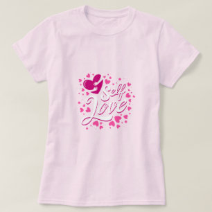 Self-Love T-Shirt Design - Vibrant et inspirant