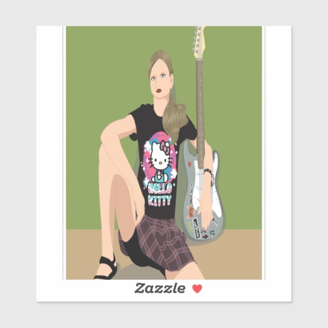 Self-Portrait Sticker (Feuille)