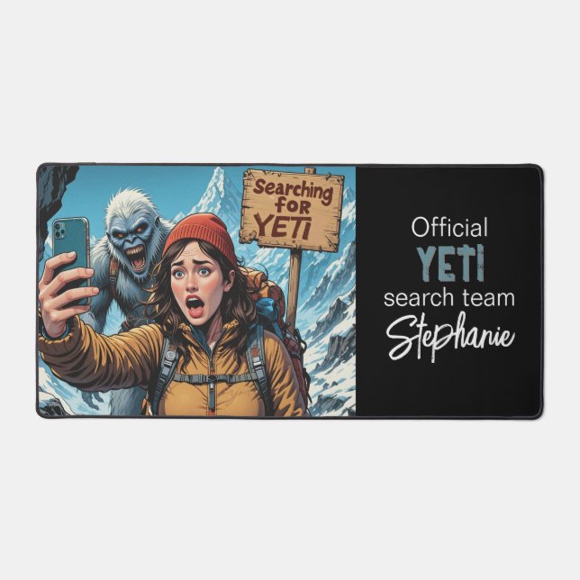 Selfie Yeti Bigfoot Sasquatch (Recto)