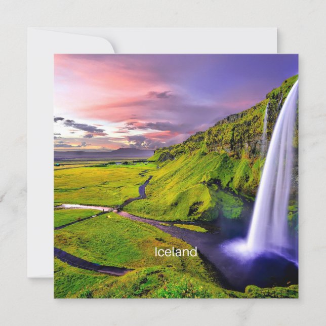 Seljalandfoss, Islande (Devant)