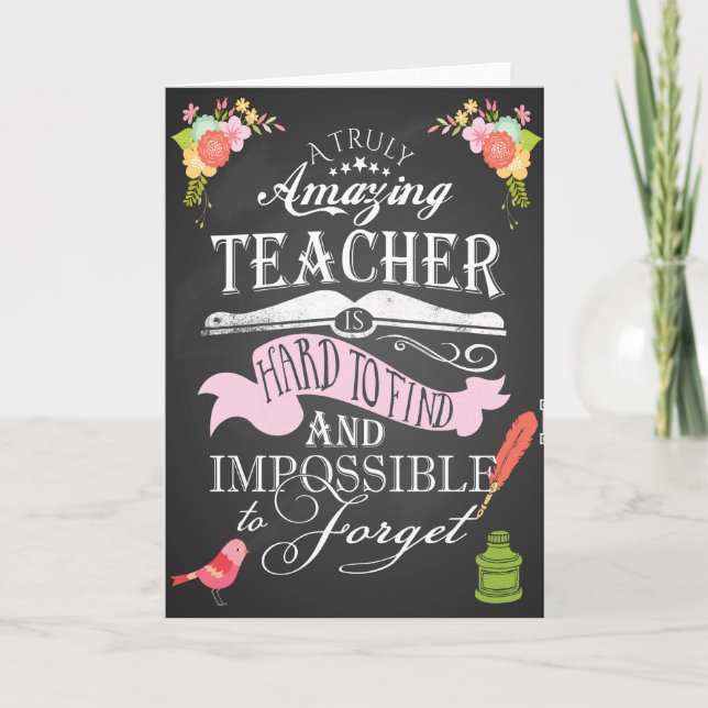 semaine d'appréciation de la carte d'enseignant Me (Devant)