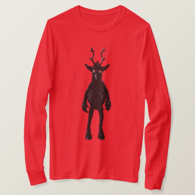 Semence dans le T-shirt à manches longues de sable (Design devant)