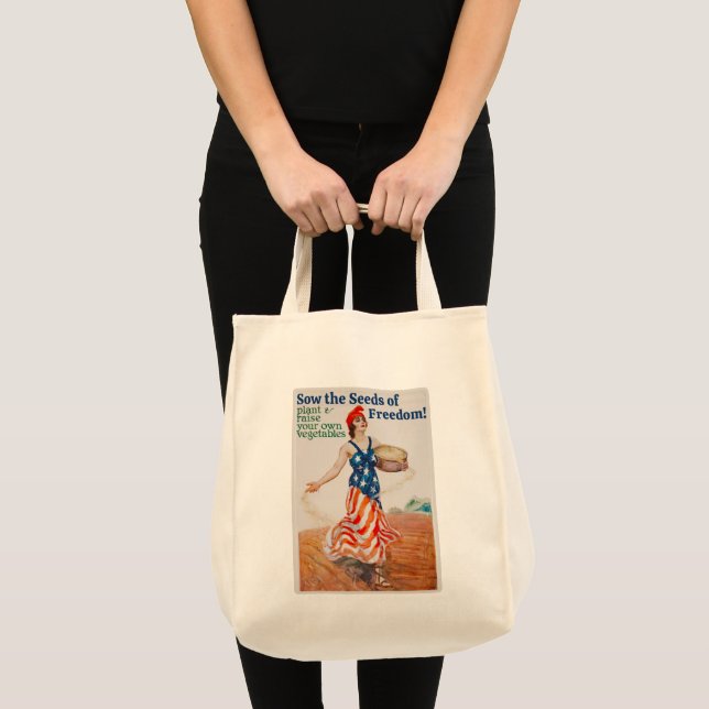 Semer les graines de la liberté ! sac fourre-tout  (Devant (produit))