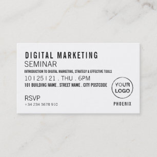 Séminaire personnalisé/Conférence Invitation de bi