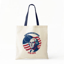 Semiquincentennial George Washington Tote Bag