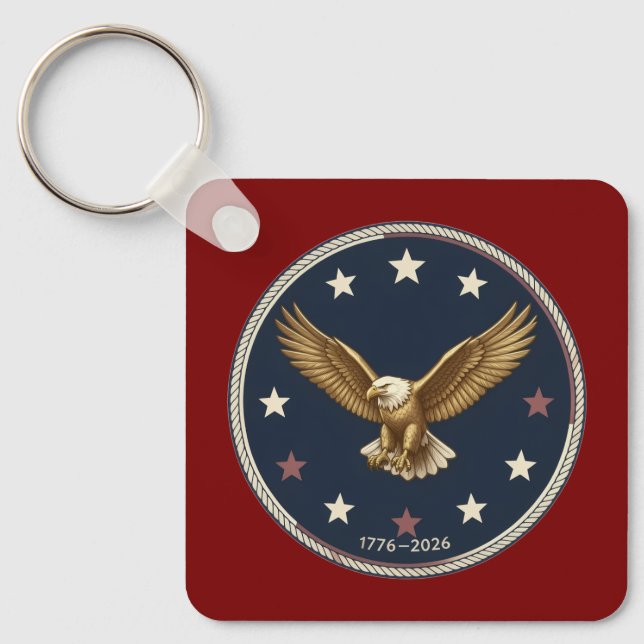 Semiquincentennial Porte-clés 250e anniversaire (Recto)