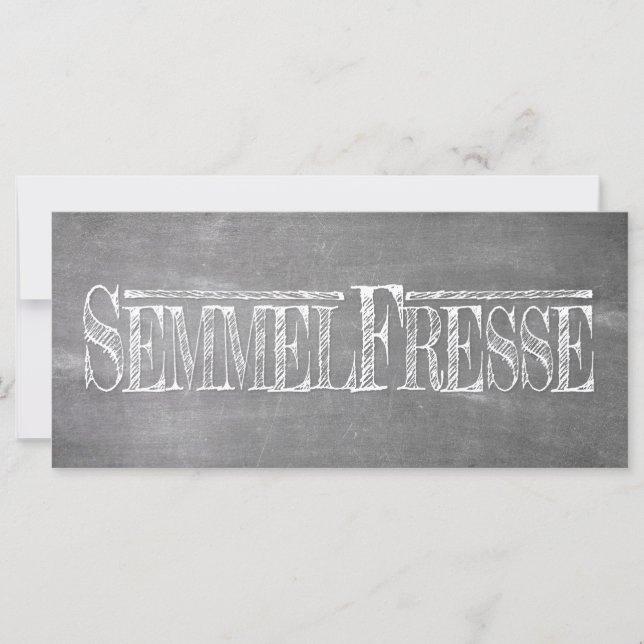 Semmelfresse - blanc (Devant)