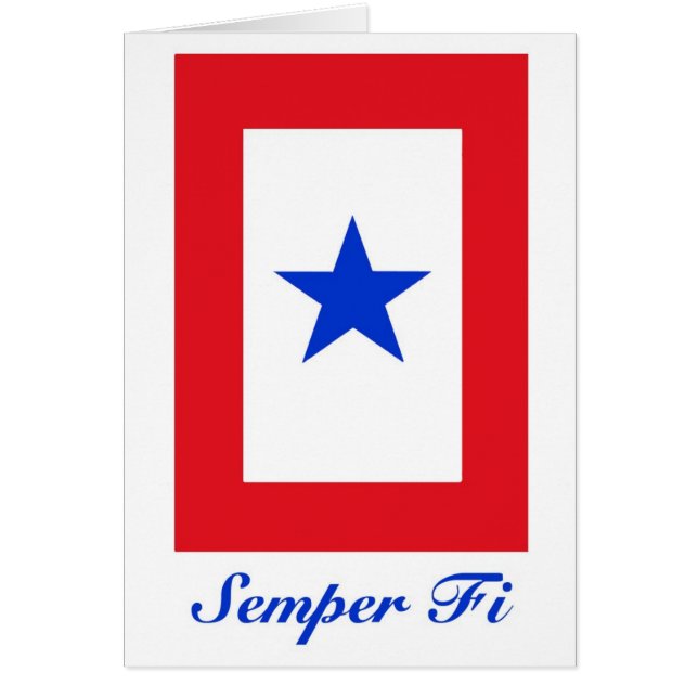 Semper fi - Drapeau de famille (Devant)