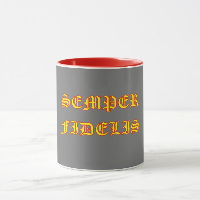 SEMPER FIDELIS Mug (Centre)