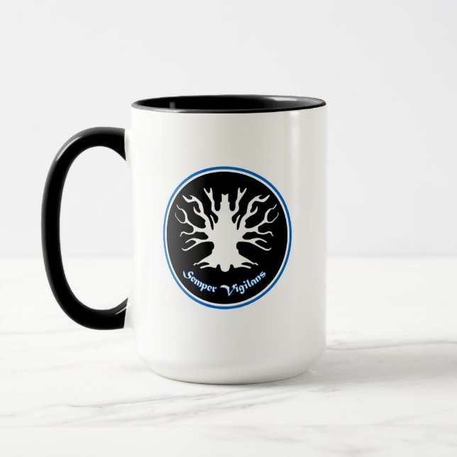 Semper Vigilans mug 1 (Gauche)