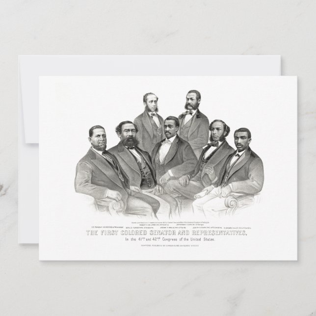 Sénateur et représentants de première couleur (Devant)