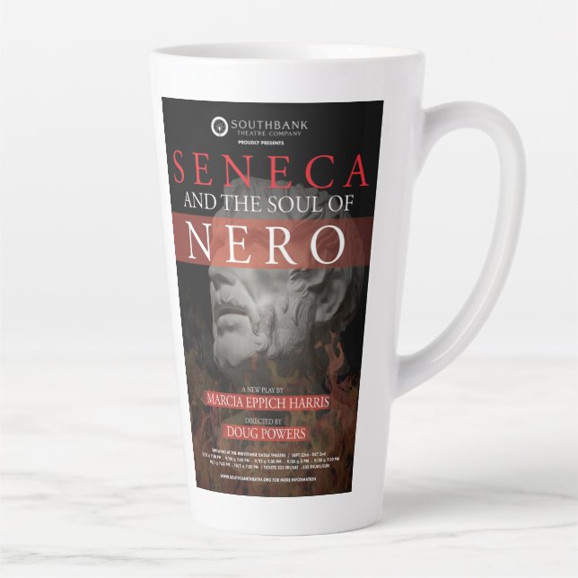 Seneca et l'âme de Nero - Latte Mug (Droite)
