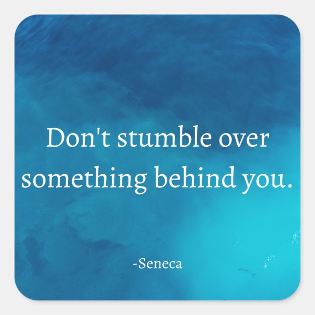 Seneca Stoic Quote Stickers (Devant)