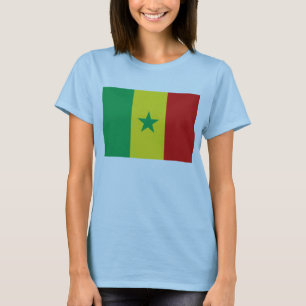Sénégal Drapeau x Carte T-shirt