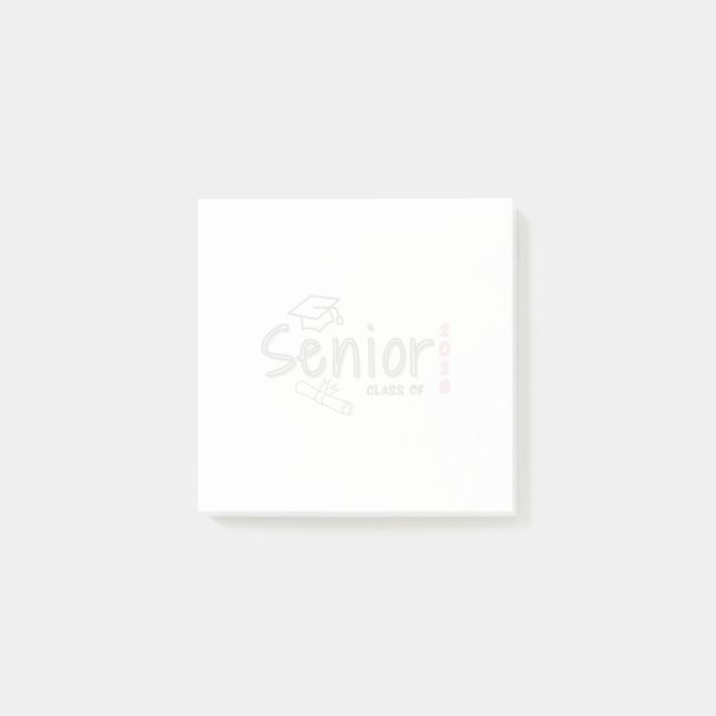 Senior Class of 2026 Post-It Notes (Devant)