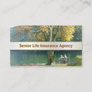 Senior Life Insurance carte de visite v2