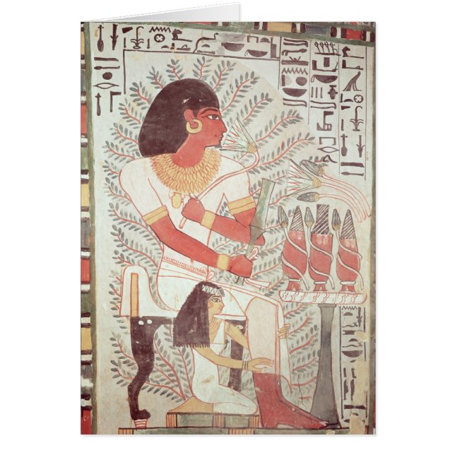 Sennefer a assis avec son épouse, de tombe (Devant)