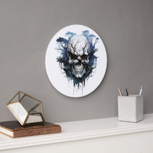 🕰️ 💀 Sensation Horloge murale du crâne 💀 🕰️