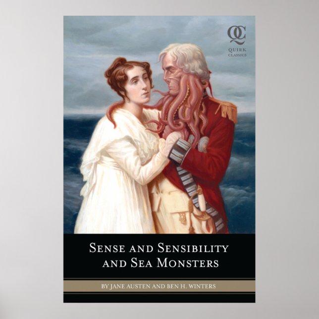 Sense Sensibility and Sea Monsters Cover Poster (Devant)