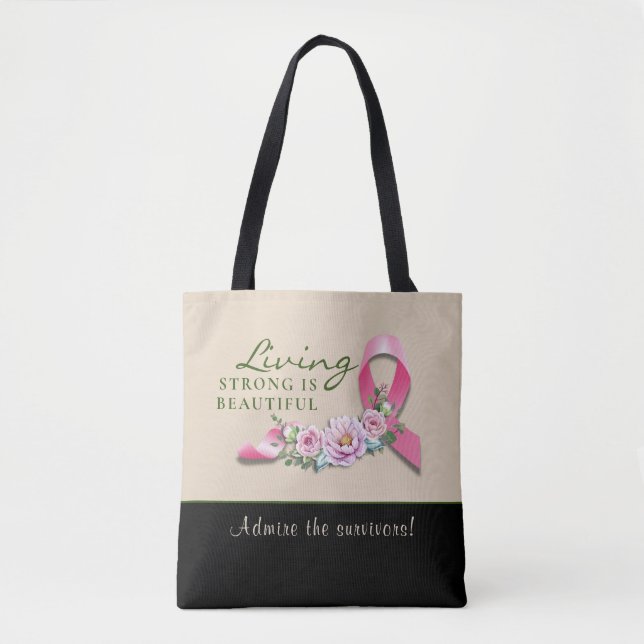 Sensibilisation au cancer - Fort est beau Sac four (Devant)