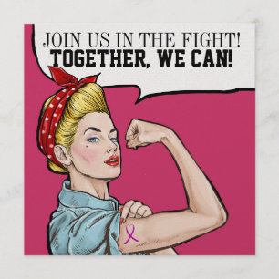 Sensibilisation au cancer - Invitation au ruban ro